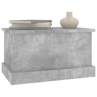 Opbergbox 50x30x28 cm bewerkt hout betongrijs 8
