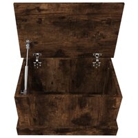Opbergbox 50x30x28 cm bewerkt hout gerookt eikenkleurig 7