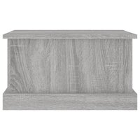 Opbergbox 50x30x28 cm bewerkt hout grijs sonoma eikenkleurig 5