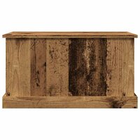 Opbergbox 70x40x38 cm bewerkt hout oud houtkleurig 5