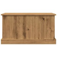 Opbergbox 70x40x38 cm bewerkt hout artisanaal eikenkleurig 8