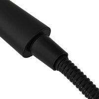 Doucheset Zwart 150 cm Roestvrij staal 8