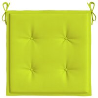 Tuinstoelkussens 6 st 50x50x4 cm oxford stof felgroen 4