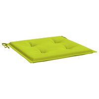Tuinstoelkussens 6 st 50x50x4 cm oxford stof felgroen 5