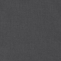 Stoelkussens 2 st lage rug 100x50x7 cm stof gem&ecirc;leerd antraciet 10