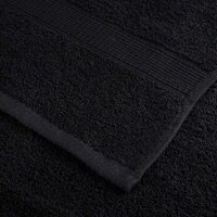 8-delige Handdoekenset SOLUND 600 g/m&sup2; zwart 5