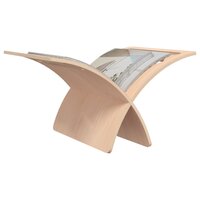 Tijdschriftenrek vloermodel hout naturel  5