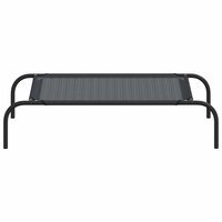 Hondenbed verhoogd S textileen zwart 4