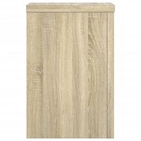 Plantenstandaards 2 st 20x20x30 cm bewerkt hout sonoma eiken 4