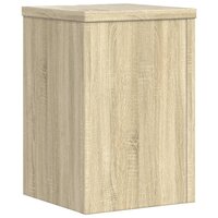 Plantenstandaards 2 st 20x20x30 cm bewerkt hout sonoma eiken 5