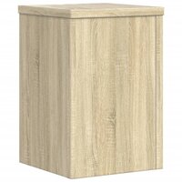 Plantenstandaards 2 st 25x25x35 cm bewerkt hout sonoma eiken 5