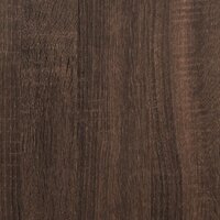 Plantenstandaards 2 st 25x25x35 cm bewerkt hout bruin eiken 9