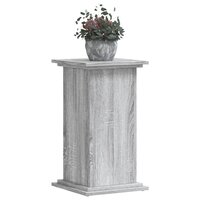 Plantenstandaard 33x33x60 cm bewerkt hout grijs sonoma eiken 7