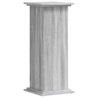 Plantenstandaard 33x33x80 cm bewerkt hout grijs sonoma eiken 4