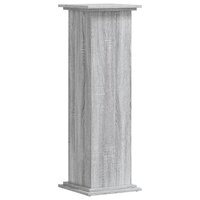 Plantenstandaard 33x33x100 cm bewerkt hout grijs sonoma eiken 4
