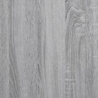 Plantenstandaard 33x33x100 cm bewerkt hout grijs sonoma eiken 8