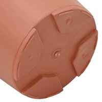 Plantenpotten 6 pcs Baksteenrood &Oslash; 12,5 x 10 cm Kunststof 9