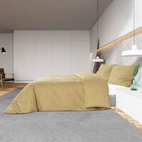 Dekbedovertrekset lichtgewicht 200x220 cm microvezel taupe 4