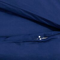 Dekbedovertrekset 140x200 cm microvezel marineblauw 8