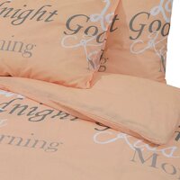 Dekbedovertrekset 225x220 cm katoen roze 5