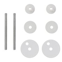 Toiletbril simpel ontwerp MDF zwart 8