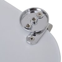 Toiletbril van MDF met kiezelstenen dessin  8