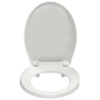 Toiletbril soft-close ovaal wit 4