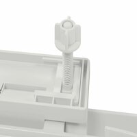 Toiletbril soft-close vierkant wit 12