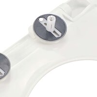 Toiletbril soft-close met quick-release ontwerp wit 11