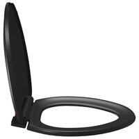 Toiletbril soft-close met quick-release ontwerp zwart 6
