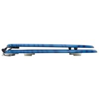 Toiletbril met deksel waterdruppel MDF blauw 4