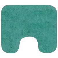 Badmattenset stof turquoise 2-delig 3
