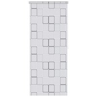 Rolgordijn voor douche 80x240 cm vierkant 2