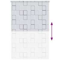 Rolgordijn voor douche 140x240 cm vierkant 5