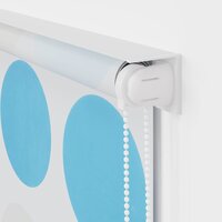 Rolgordijn voor douche 80x240 cm cirkel 7