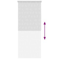 Rolgordijn voor douche 80x240 cm zeester 5