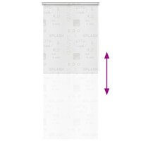 Rolgordijn voor douche 120x240 cm splash 5