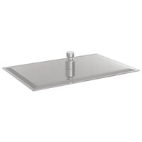 Regendouchekop rechthoekig 30x20 cm roestvrij staal 304 5