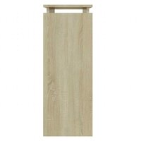 Wandtafel 80x30x80 cm bewerkt hout sonoma eikenkleurig 4