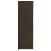 Kledingkast 87x49x159 cm stof bruin 5