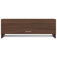 Kledingkast 100x32,5x35 cm bewerkt hout bruin eikenkleur 5