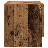 Kledingkast 70x32,5x35 cm bewerkt hout oud houtkleurig 6