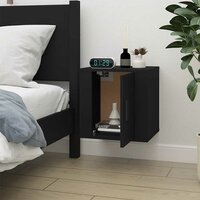 Tv-wandmeubel 40x34,5x40 cm zwart 3