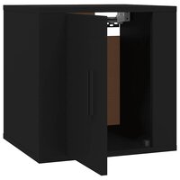 Tv-wandmeubel 40x34,5x40 cm zwart 5