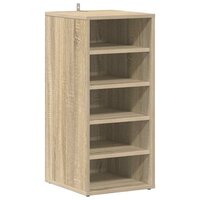 Schoenenkast 31,5x35x70 cm bewerkt hout sonoma eikenkleurig 2