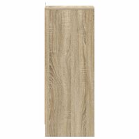 Schoenenkast 31,5x35x90 cm bewerkt hout sonoma eikenkleurig 6