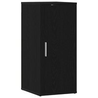 Schoenenkast 32x35x70 cm spaanplaat zwart eikenkleurig 2