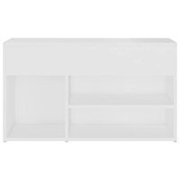Schoenenbank 80x30x45 cm bewerkt hout wit 4