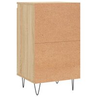 Dressoir 40x35x70 cm bewerkt hout sonoma eikenkleurig 5