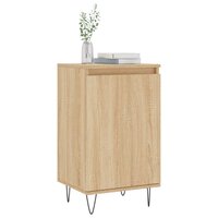 Dressoir 40x35x70 cm bewerkt hout sonoma eikenkleurig 8